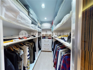 Уникальная четырехкомнатная квартира 170 м2, в районе Оба, Аланья, с роскошной кухонной зоной-id-2809-фото-2