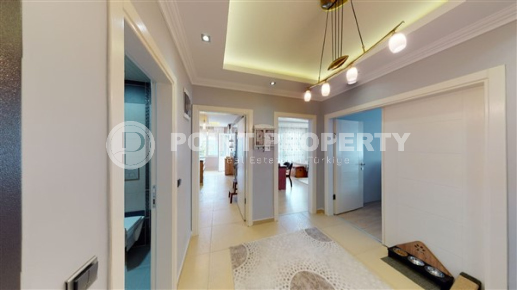 Уникальная четырехкомнатная квартира 170 м2, в районе Оба, Аланья, с роскошной кухонной зоной-id-2809-фото-7