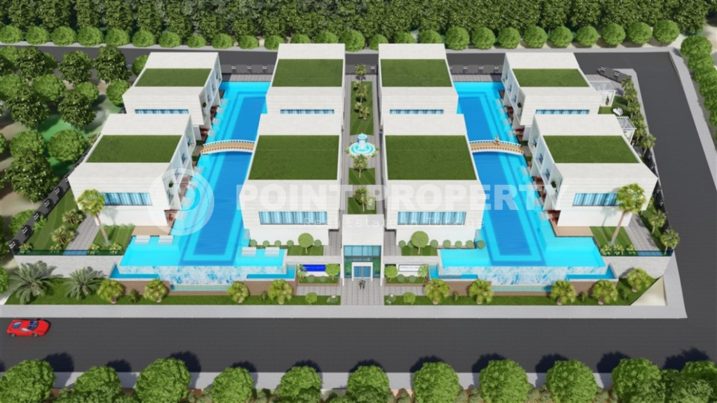 Шикарный проект таунхаусов в районе Конаклы. До моря 300 метров.-id-1248-фото-8