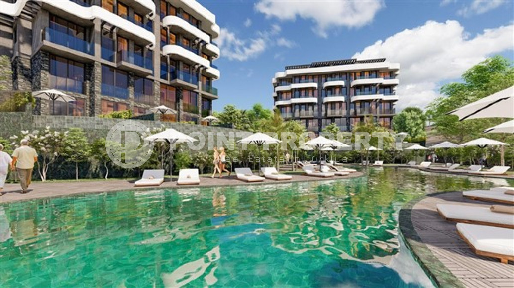 One-bedroom apartment under construction 550 m from the sea, 61 m², in Kargicak area, Alanya-id-2811-photo-6