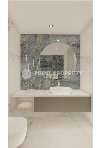 One-bedroom apartment under construction 550 m from the sea, 61 m², in Kargicak area, Alanya-id-2811-photo-15