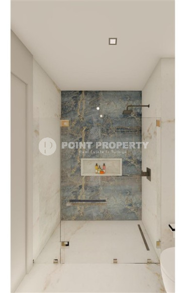 One-bedroom apartment under construction 550 m from the sea, 61 m², in Kargicak area, Alanya-id-2811-photo-16