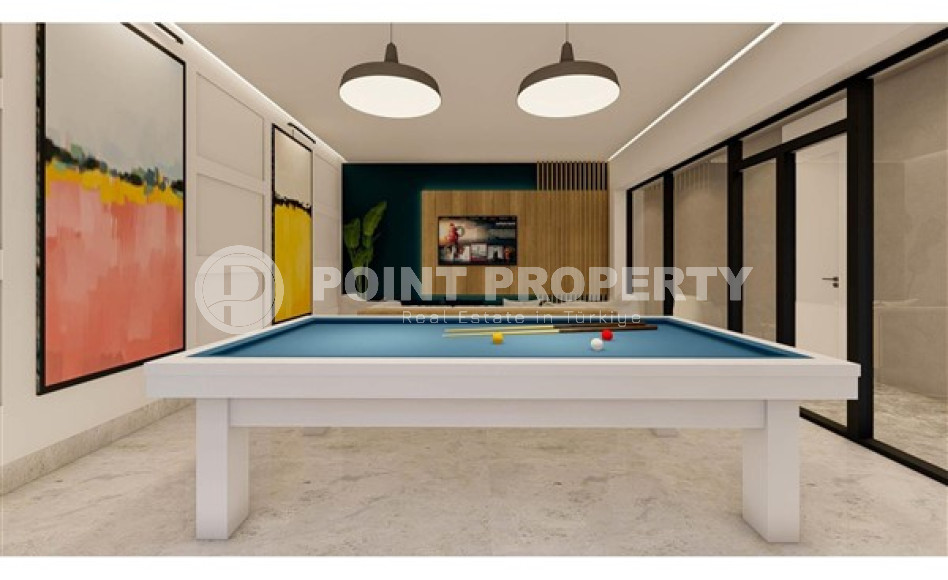 One-bedroom apartment under construction 550 m from the sea, 61 m², in Kargicak area, Alanya-id-2811-photo-17