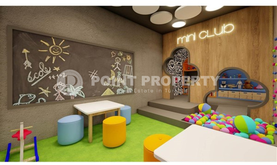 One-bedroom apartment under construction 550 m from the sea, 61 m², in Kargicak area, Alanya-id-2811-photo-18