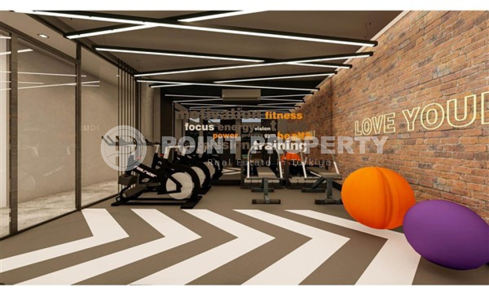 One-bedroom apartment under construction 550 m from the sea, 61 m², in Kargicak area, Alanya-id-2811-photo-22