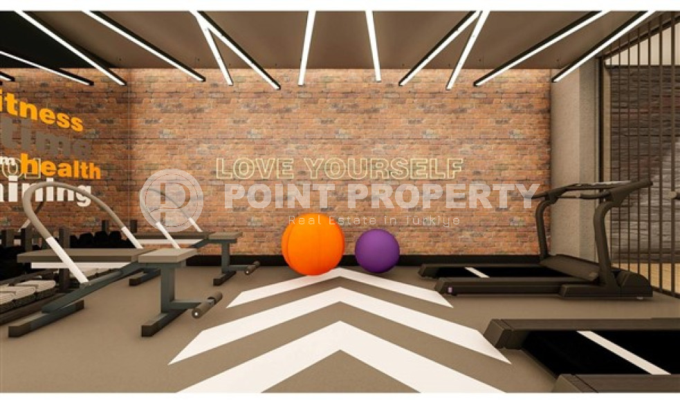 One-bedroom apartment under construction 550 m from the sea, 61 m², in Kargicak area, Alanya-id-2811-photo-23