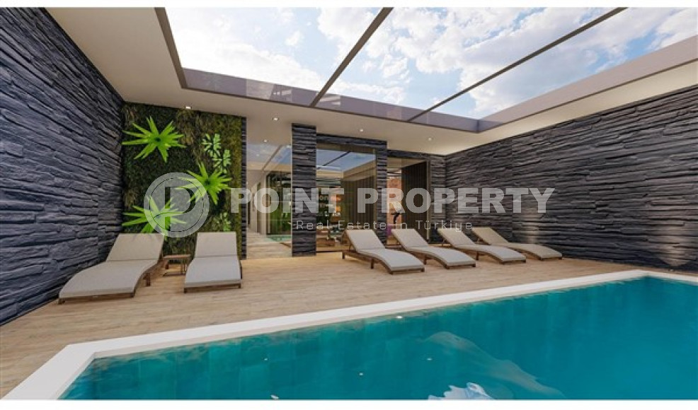 One-bedroom apartment under construction 550 m from the sea, 61 m², in Kargicak area, Alanya-id-2811-photo-27