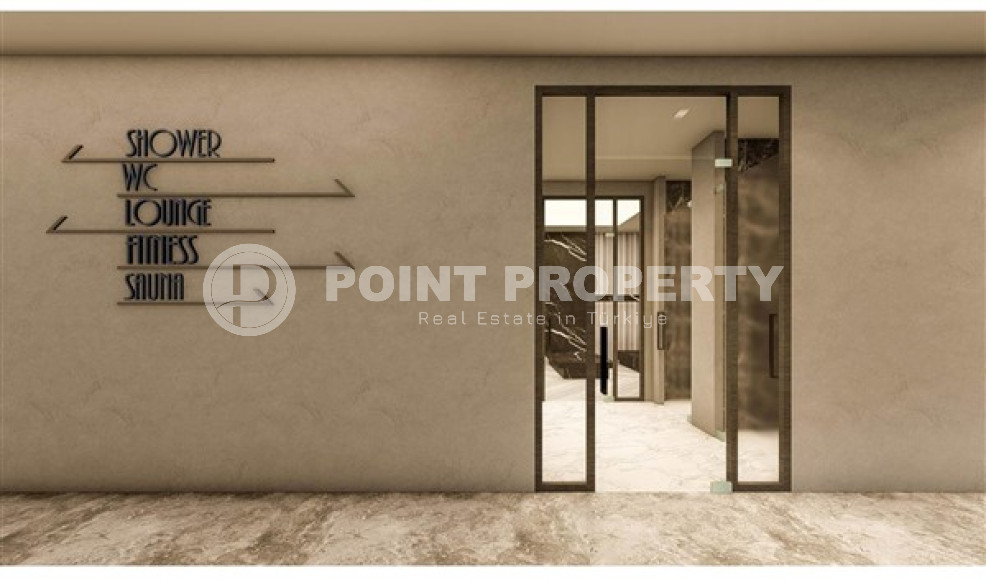 One-bedroom apartment under construction 550 m from the sea, 61 m², in Kargicak area, Alanya-id-2811-photo-28