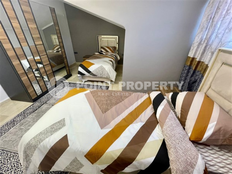 Двухэтажные апартаменты (дуплекс) с мебелью и дизайнерским ремонтом в 300 метрах от моря-id-2814-фото-17