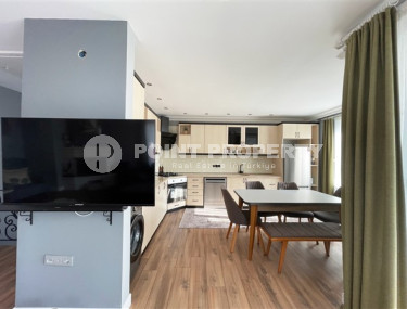 Современная трехэтажная вилла 3+1 с личным бассейном и гаражом, 210 м², в районе Оба, Аланья-id-2815-фото-5