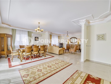 Просторная квартира 3+1 с собственной террасой в прогрессивно развивающимся районе Оба в 900 метрах от Средиземного моря-id-2816-фото-2