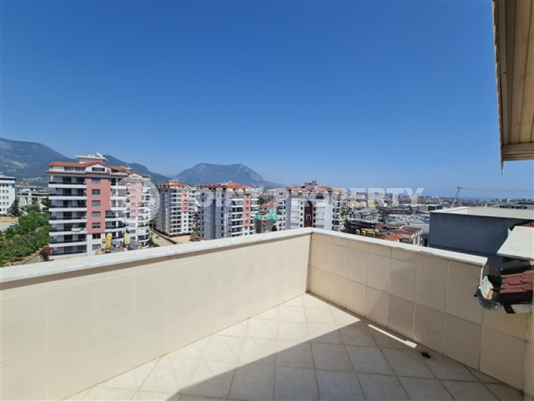 Вместительная двухуровневая квартира 4+1, 250 м2, Джикджилли, Аланья с двумя просторными террасами-id-2819-фото-22