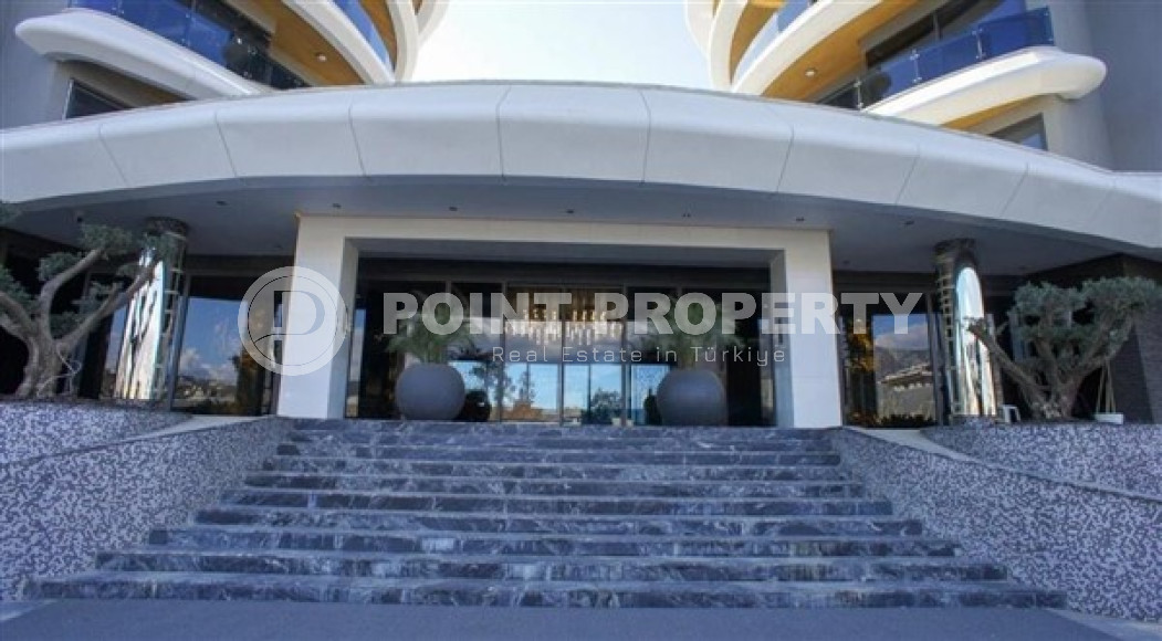 Атмосферная небольшая квартира площадью 62 м2, в новом комплексе с отельной инфраструктурой в районе Каргыджак, Аланья-id-2820-фото-8