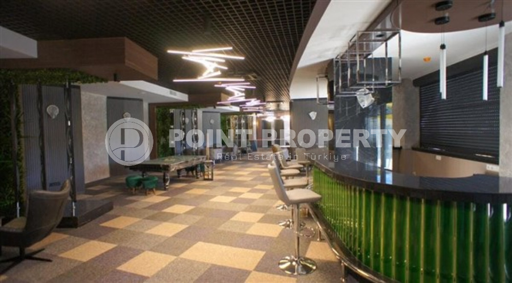 Атмосферная небольшая квартира площадью 62 м2, в новом комплексе с отельной инфраструктурой в районе Каргыджак, Аланья-id-2820-фото-10