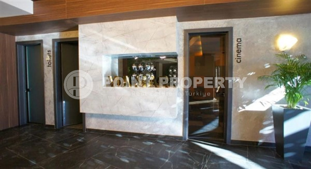 Атмосферная небольшая квартира площадью 62 м2, в новом комплексе с отельной инфраструктурой в районе Каргыджак, Аланья-id-2820-фото-16