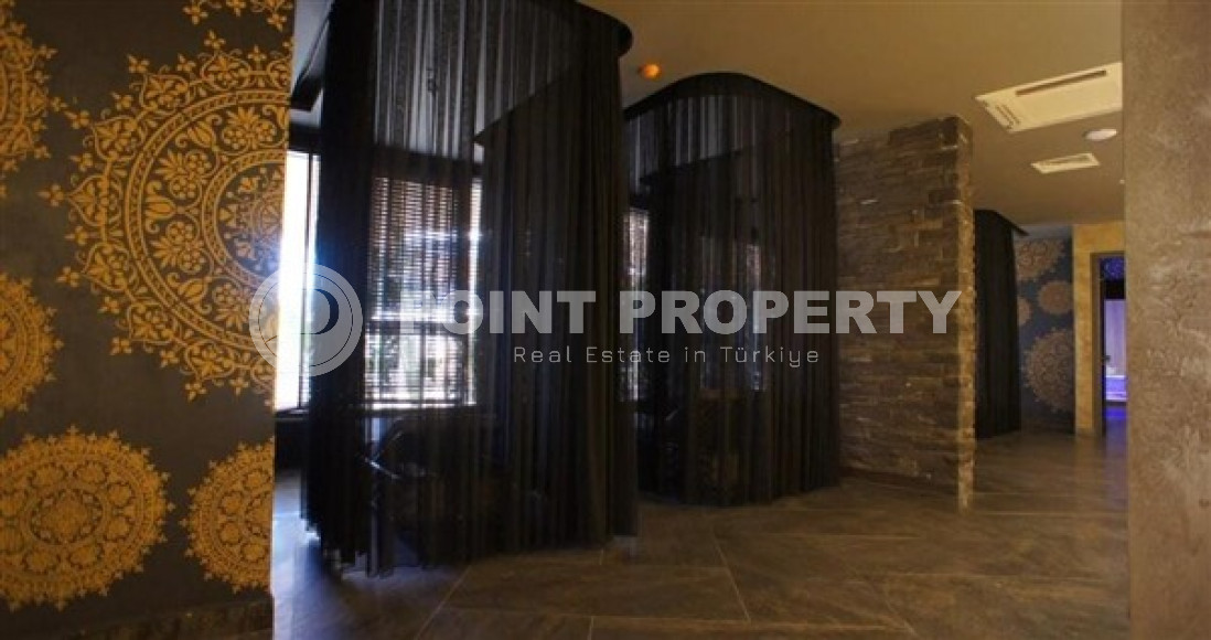 Атмосферная небольшая квартира площадью 62 м2, в новом комплексе с отельной инфраструктурой в районе Каргыджак, Аланья-id-2820-фото-17