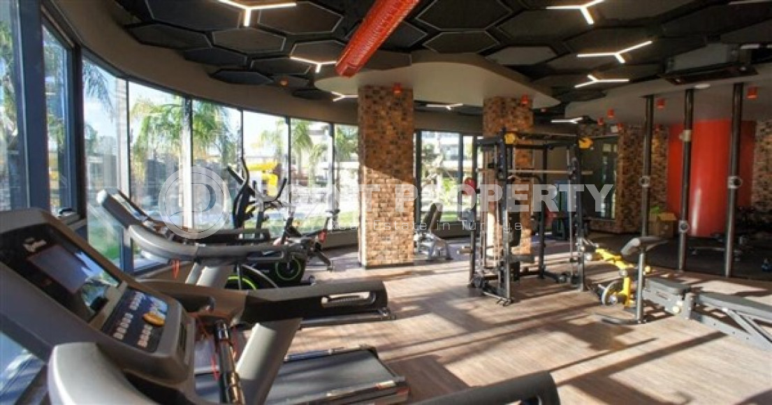 Атмосферная небольшая квартира площадью 62 м2, в новом комплексе с отельной инфраструктурой в районе Каргыджак, Аланья-id-2820-фото-18