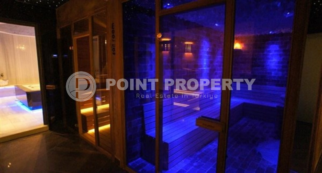 Атмосферная небольшая квартира площадью 62 м2, в новом комплексе с отельной инфраструктурой в районе Каргыджак, Аланья-id-2820-фото-20