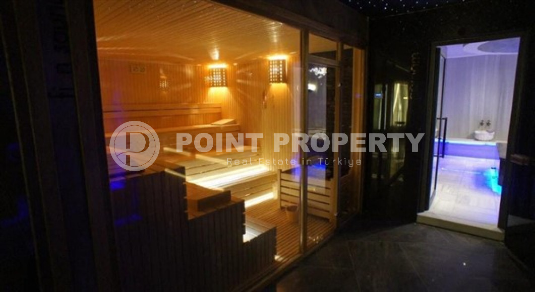 Атмосферная небольшая квартира площадью 62 м2, в новом комплексе с отельной инфраструктурой в районе Каргыджак, Аланья-id-2820-фото-21