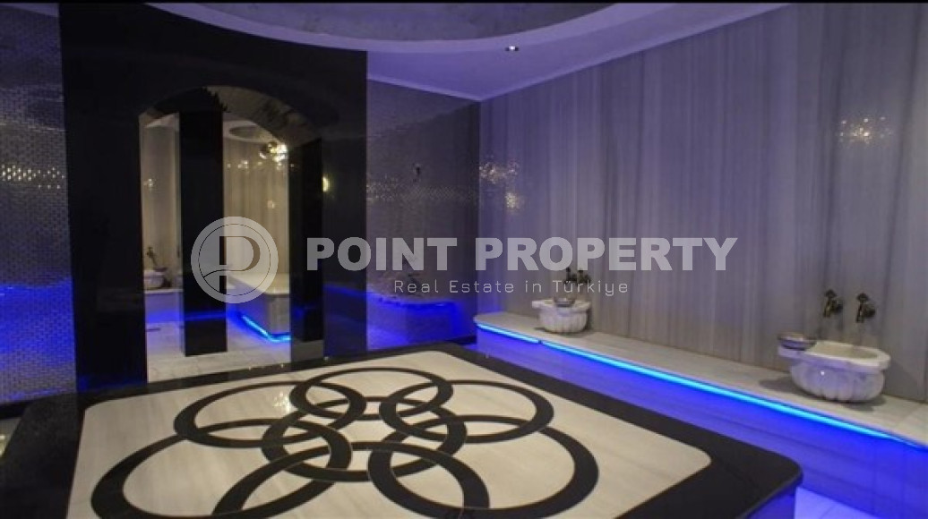 Атмосферная небольшая квартира площадью 62 м2, в новом комплексе с отельной инфраструктурой в районе Каргыджак, Аланья-id-2820-фото-23