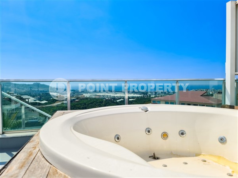 Luxury 8+1 villa with luxurious designer interior, Kargicak, Alanya, with a plot of land of 1400 m2-id-2821-photo-27