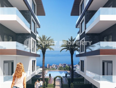 Инвестиционный комплекс с видом на море на начальном этапе строительства, предлагает квартиры 1+1 и дуплексы 2+1, 3+1 от 51 до 160 м² в районе Каргыджак.-id-1251-фото-4