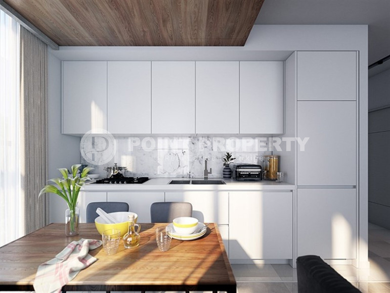 Инвестиционный комплекс с видом на море на начальном этапе строительства, предлагает квартиры 1+1 и дуплексы 2+1, 3+1 от 51 до 160 м² в районе Каргыджак.-id-1251-фото-5