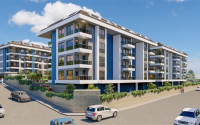 Inexpensive apartment 1+1, 65 m2, in the Kestel area, Alanya, in a low-rise complex with 5* infrastructure-id-2822-photo-7