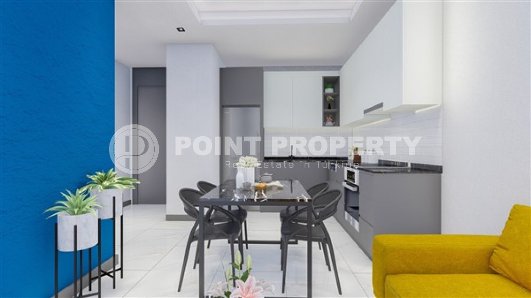 Inexpensive apartment 1+1, 65 m2, in the Kestel area, Alanya, in a low-rise complex with 5* infrastructure-id-2822-photo-15