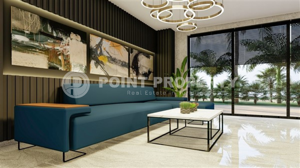 Inexpensive apartment 1+1, 65 m2, in the Kestel area, Alanya, in a low-rise complex with 5* infrastructure-id-2822-photo-16