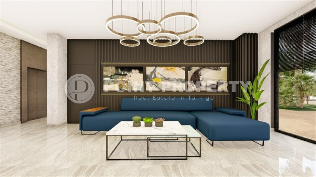 Inexpensive apartment 1+1, 65 m2, in the Kestel area, Alanya, in a low-rise complex with 5* infrastructure-id-2822-photo-18