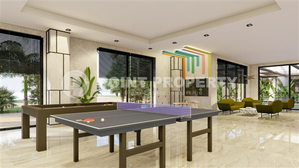 Inexpensive apartment 1+1, 65 m2, in the Kestel area, Alanya, in a low-rise complex with 5* infrastructure-id-2822-photo-20