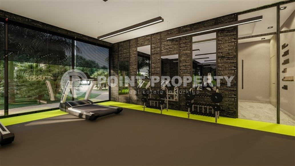 Inexpensive apartment 1+1, 65 m2, in the Kestel area, Alanya, in a low-rise complex with 5* infrastructure-id-2822-photo-23
