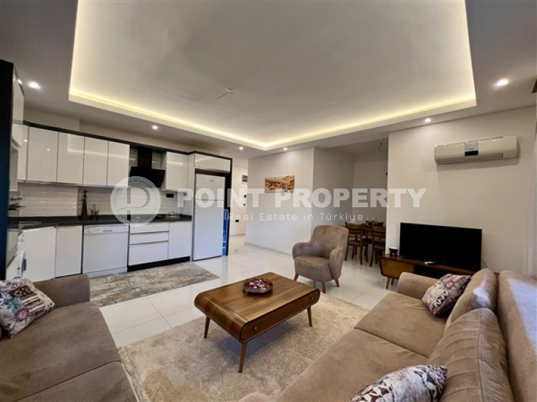 Respectable 2+1, in Mahmutlar, on the 4th floor of a house built in 2016, furnished, 250 meters from the sea-id-2823-photo-19