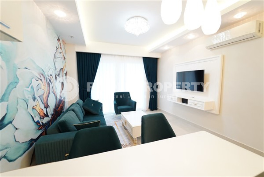 Views and fabulous two-room apartment 60 m2, in Mahmutlar, in a residence on the first line of the sea-id-2826-photo-8