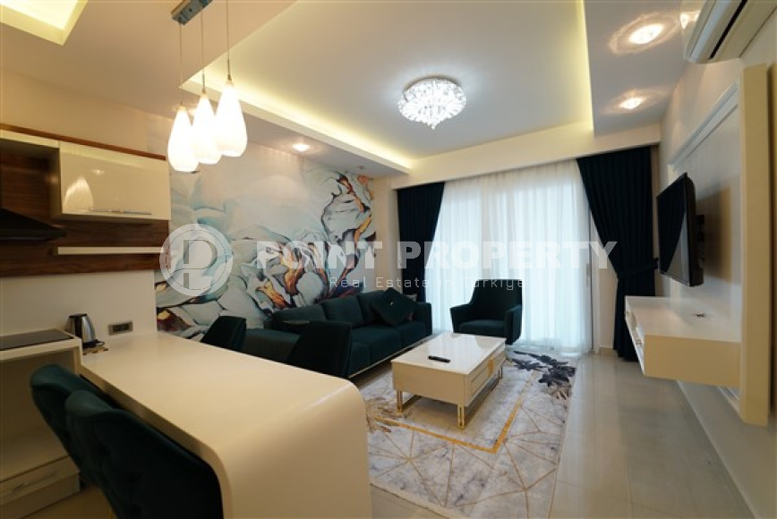 Views and fabulous two-room apartment 60 m2, in Mahmutlar, in a residence on the first line of the sea-id-2826-photo-17