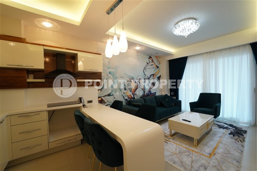 Views and fabulous two-room apartment 60 m2, in Mahmutlar, in a residence on the first line of the sea-id-2826-photo-18