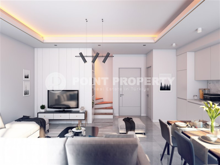 Инвестиционный комплекс с видом на море на начальном этапе строительства, предлагает квартиры 1+1 и дуплексы 2+1, 3+1 от 51 до 160 м² в районе Каргыджак.-id-1251-фото-17