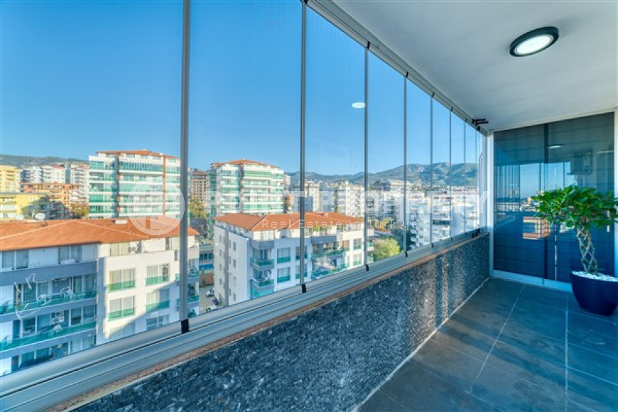 Двухуровневые апартаменты с дизайнерским интерьером, 250 м2 в районе Тосмур, с 3 ванными комнатами и 4 балконами-id-2827-фото-29