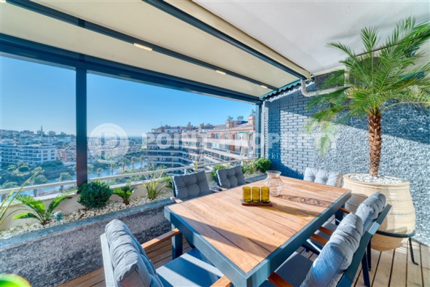 Двухуровневые апартаменты с дизайнерским интерьером, 250 м2 в районе Тосмур, с 3 ванными комнатами и 4 балконами-id-2827-фото-30