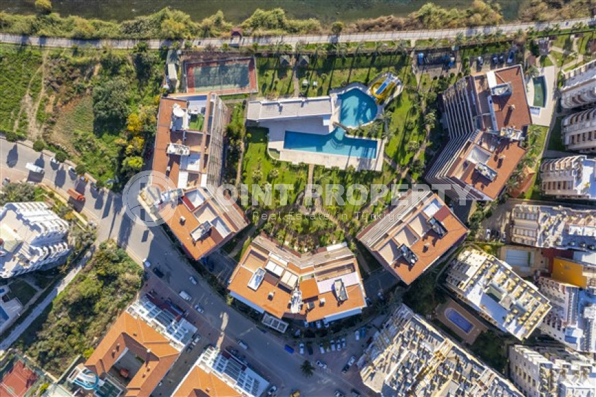 Двухуровневые апартаменты с дизайнерским интерьером, 250 м2 в районе Тосмур, с 3 ванными комнатами и 4 балконами-id-2827-фото-34