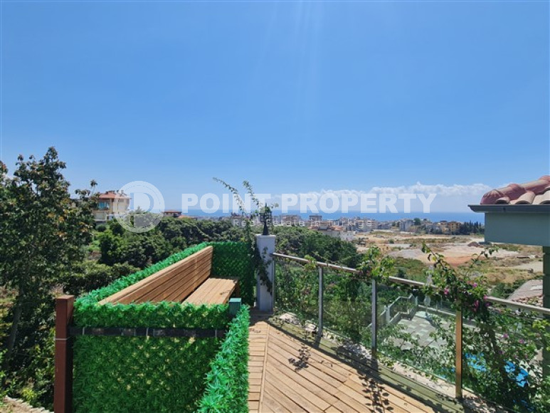 Duplex villa, in Alanya area, Bektas, with an area of 220 m2 on a plot of 560 m2-id-2828-photo-4