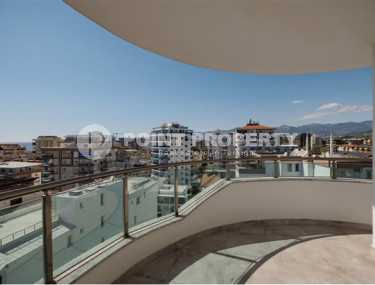 Stylish 1+1 apartment on the 8th floor of the residence, Mahmutlar, Alanya, with mountain views-id-2831-photo-2