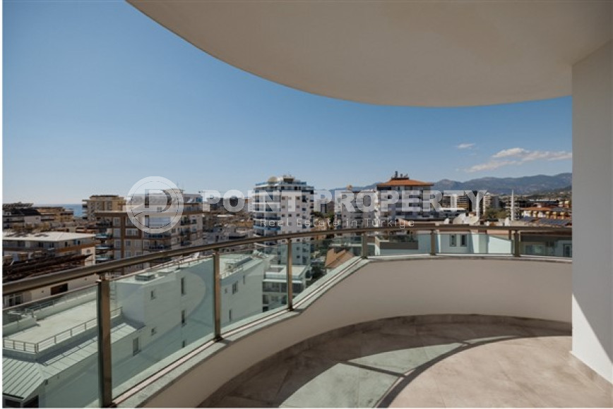 Stylish 1+1 apartment on the 8th floor of the residence, Mahmutlar, Alanya, with mountain views-id-2831-photo-2