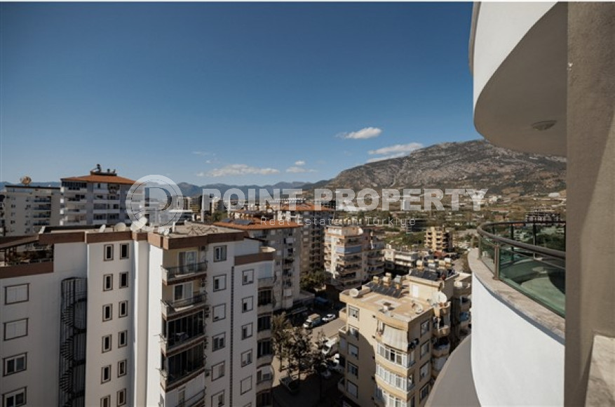 Stylish 1+1 apartment on the 8th floor of the residence, Mahmutlar, Alanya, with mountain views-id-2831-photo-3