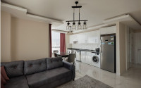 Stylish 1+1 apartment on the 8th floor of the residence, Mahmutlar, Alanya, with mountain views-id-2831-photo-9
