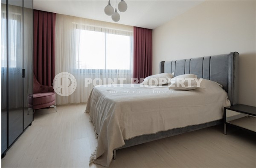 Stylish 1+1 apartment on the 8th floor of the residence, Mahmutlar, Alanya, with mountain views-id-2831-photo-12