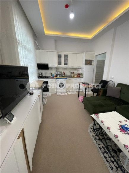 Лаконичные апартаменты с одной спальной комнатой в 150 м от Средиземного моря по выгодной цене в районе Махмутлар, Алания-id-2836-фото-3