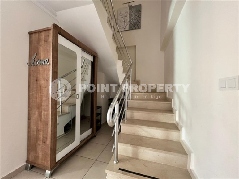 Просторный и комфортный дуплекс в районе Оба, Аланья, 150 м2, планировкой 2+1, с  обширной инфраструктурой-id-2839-фото-4