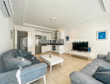 Светлый пентхаус в охраняемом комплексе 2011 года постройки, 120 м2, с мебелью, Оба-id-2840-фото-3